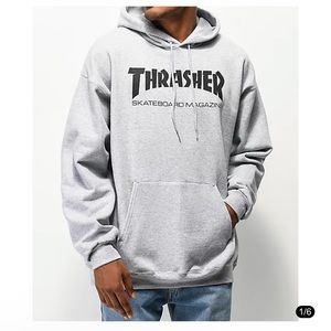 Thrasher Skate Mag Grey Hoodie